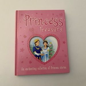 Princess Treasury Hardcover Book An Enchanting Collection of Princess Stories